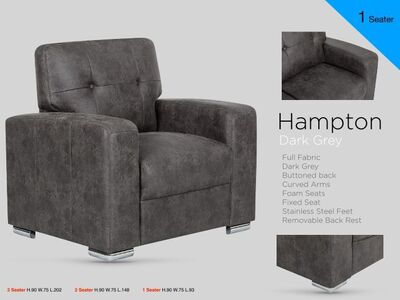 14794 Armchair Dark Grey