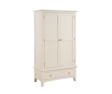 15094 2 Door Wardrobe Ivory
