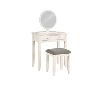 15093 Dressing Table & Stool Ivory