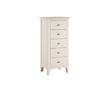 15092 5 Drawer Chest Off Ivory