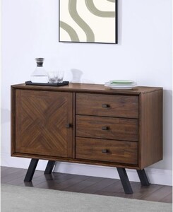 15184 Double Sideboard 1 Door & 3 Drawer