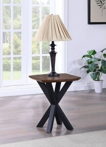 15187 Curved Lamp Table
