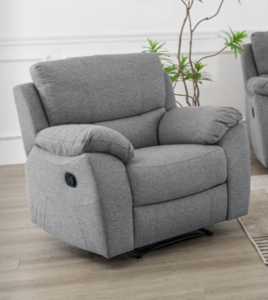 15796 Armchair Recliner Grey