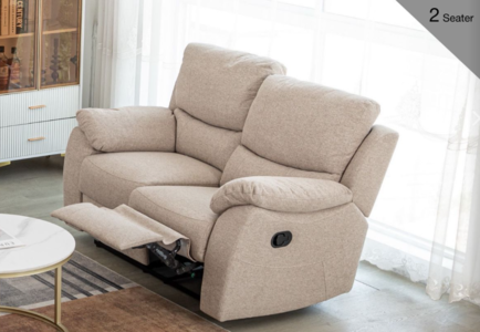15802 2 Seater Recliner Dune