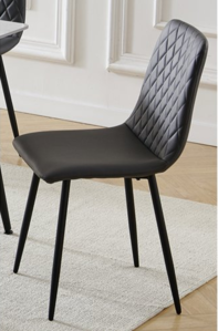 16405 Dining Chair - Dark Grey
