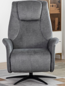 16474 Swivel Electric Chair Grey