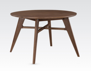15402 120cm Round Dining Table (Walnut)