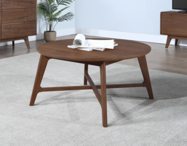 15409 Round Coffee Table (Walnut)