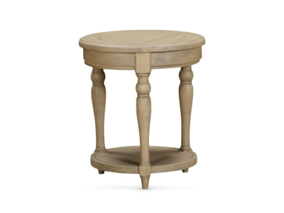 16542 Rustic Round Side Table