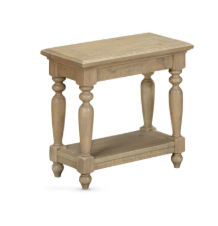 16546 Rustic Sofa SideTable