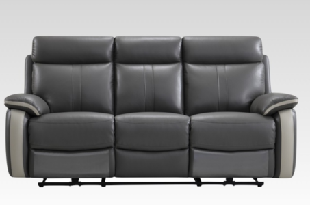 15196 3 Seater Dark Grey Electric