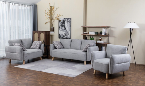 16831 3+1+1 Suite Light Grey