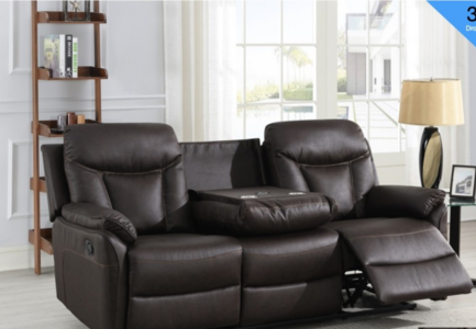 16311 Vermont 3+2 Dark Brown