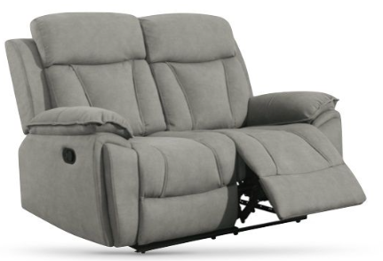 16597 2 Seater Recliner Grey