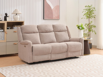 15951 3 Seater Electic Taupe