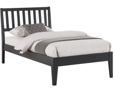 15223 Luna 3ft Bed Off Black