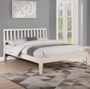 15118 Luna 4ft6 Bed Ivory