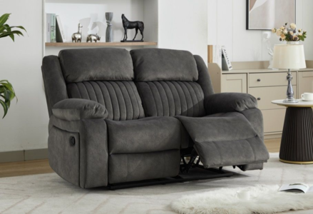 16686 2 Seater Recliner Iron