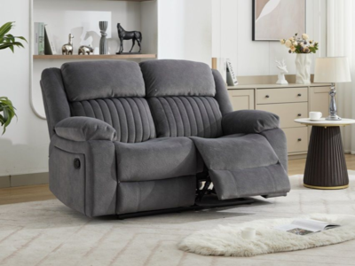 17059 2 Seater Electric Recliner Slate Grey