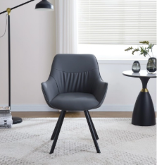 15990 Dining Chair Dark Grey