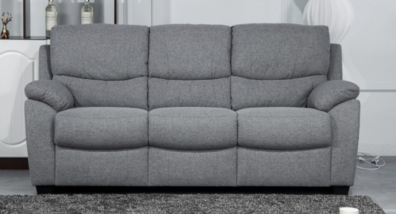 15797 3 Seater Fixed Grey