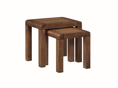 16495 Dark Oak Nest Of 2 Tables