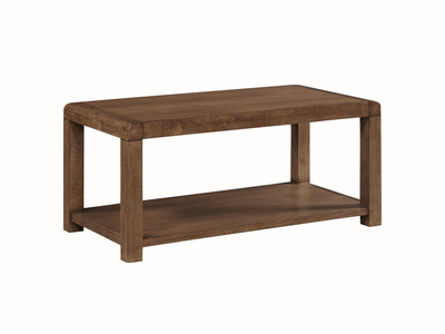 16496 Dark Oak Coffee Table with Shelf