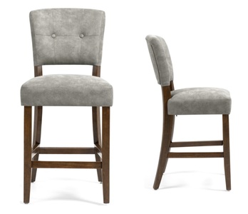 16774 Counter Stool - Grey Bison Dark Oak