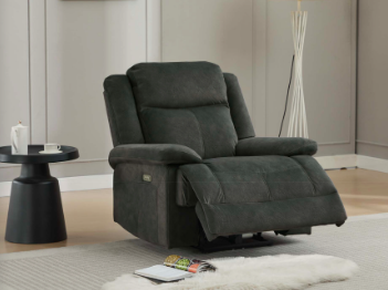 16468 Chair Electric Recliner Thunder
