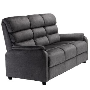 14208 3 Seater Fixed Grey