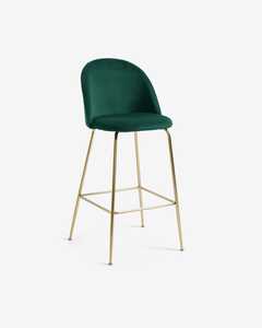 13348 Stool Green Velvet