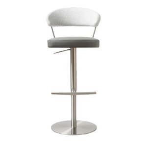 16656 Barstool S/Steel Steel Grey Fusion