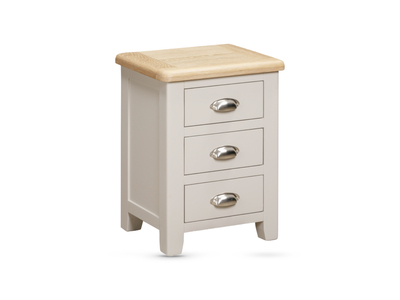 16519 Painted 3 Drawer Nightstand
