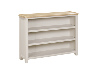 16533 Painted Wide Low Bookcase