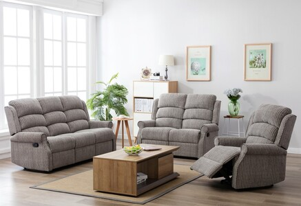 12066 3+2+1 Recliner Latte