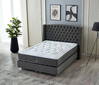 Charcoal - Cooler Boston Ottoman