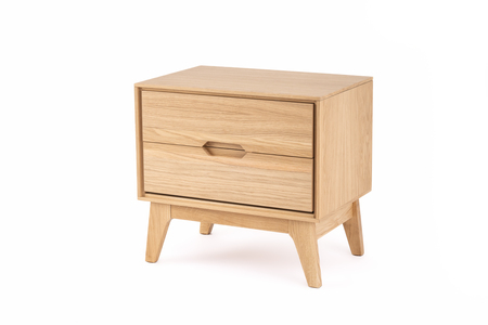BUA-2ST 2 Drawer Side Table