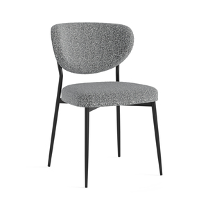 9335 Lola Chair - Grey Boucle
