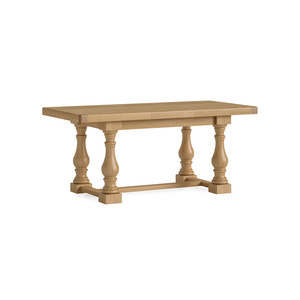 10290 Small Ext. Trestle Dining Table Natural