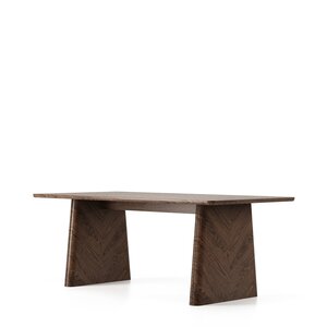 TAB-TAR-22T Tara 2200 Red Oak Table with Trestle Leg
