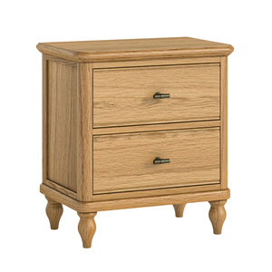 G10276 Wide 2 Drawer Bedside