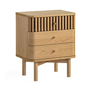 8906 3 Drawer Bedside