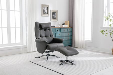Chair & Footstool
