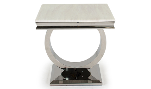 Ari-008-CR-L Lamp Table - Cream Low