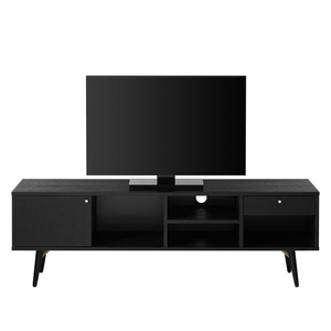 Bar-013-BK TV Unit 1500 - Black and Copper