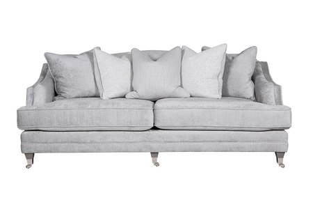 Bel-304-SL 4 Seater - Silver (5 Scatters)