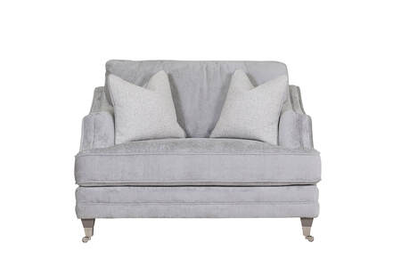 Bvd-395-SL Snuggle Fixed Back - Silver (2 Scatters)