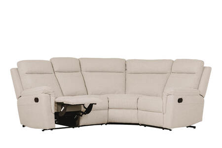 Bow-319-BE Corner Group Manual Recliner (4pcs) - Beige