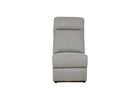 Bow-509-GY Armless Sectional - Grey