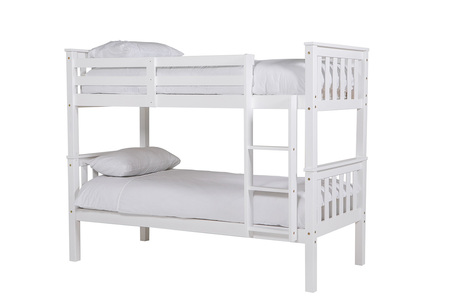 Bon-473-WH Bunk Bed - 3' & 3' White